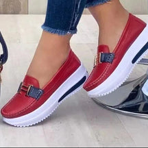 Mocassim Feminino de Couro Confort