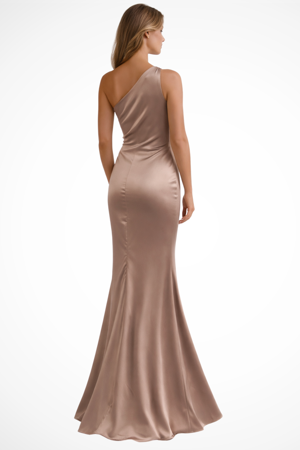 Amelia | Women One Shoulder Sleeveless Maxi Wedding Guest Dress