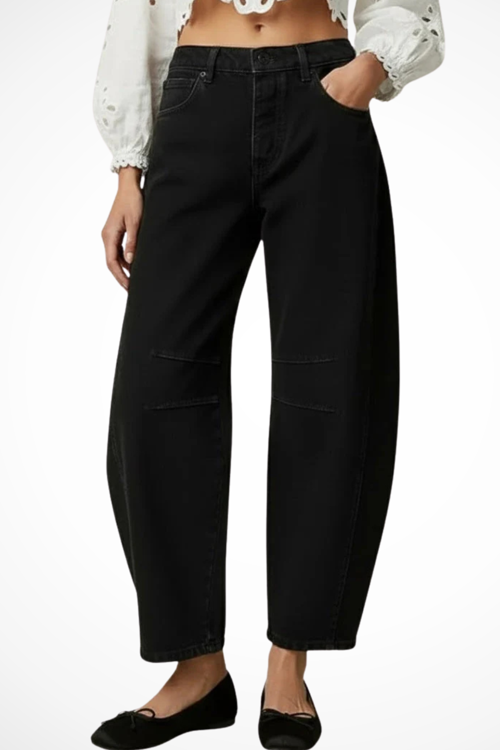 Anna | Women High Rise Wide Leg Denim Jeans