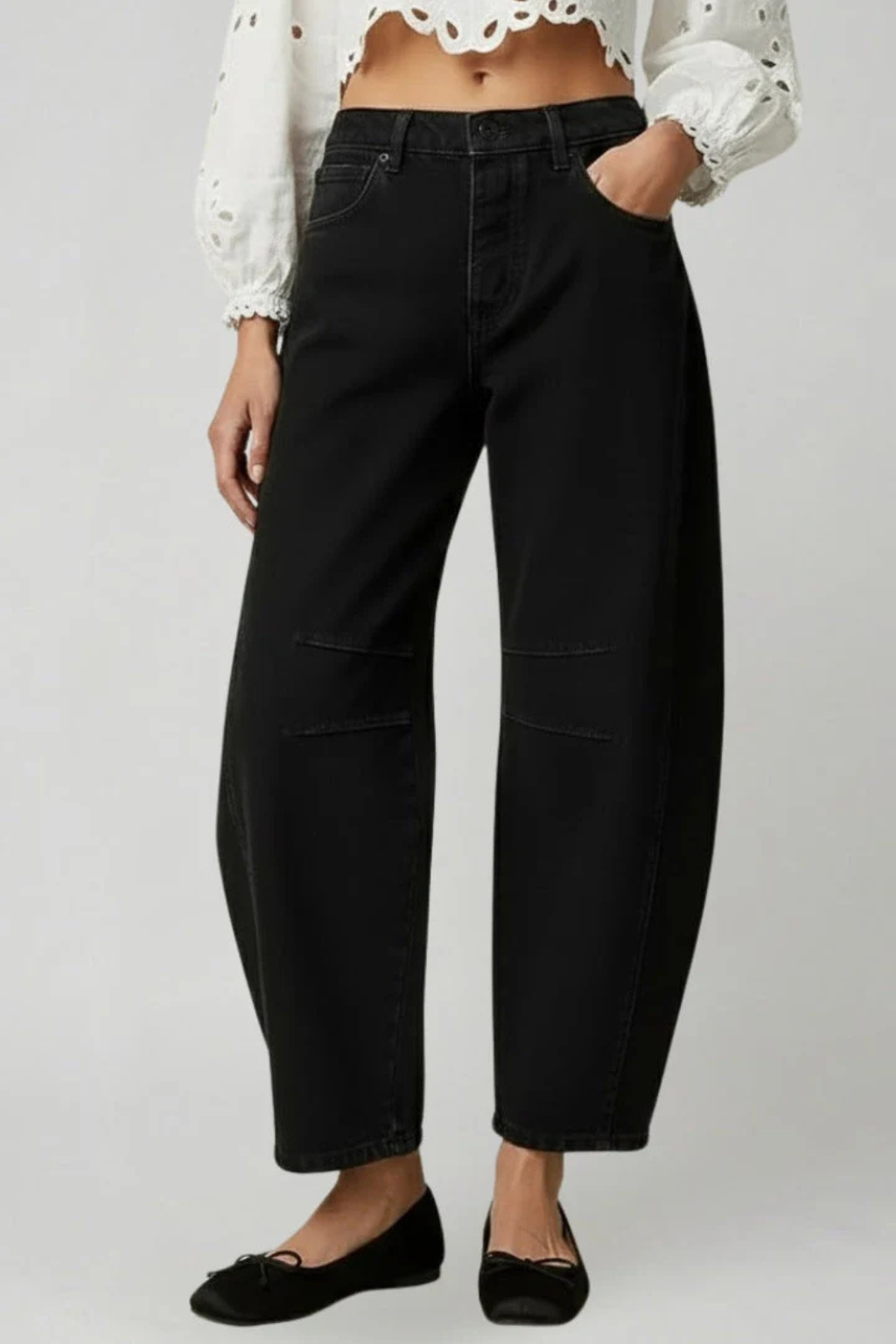 Anna | Women High Rise Wide Leg Denim Jeans