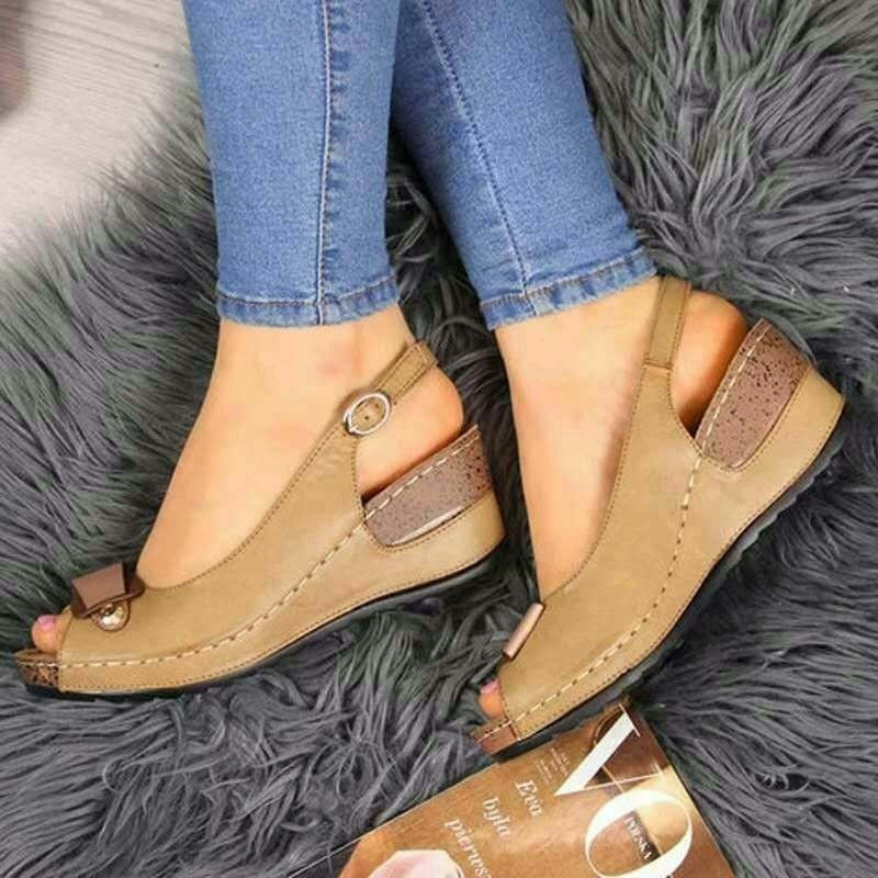 Sandália Feminina Com Salto Luxury