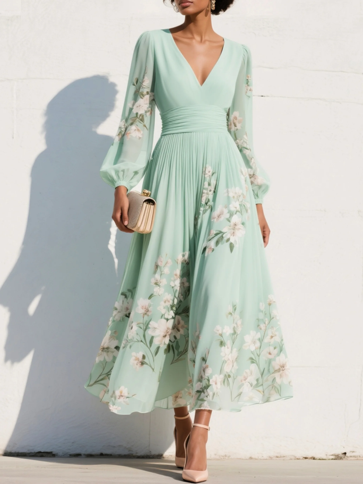 Amelira Bloom Midi Dress